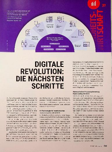 Vorschauseite 1: Digitale Revolution: Die nächsten Schritte