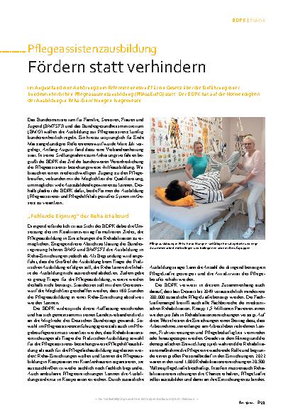 Vorschauseite 3: Nachrichten, Positionen, Berichte