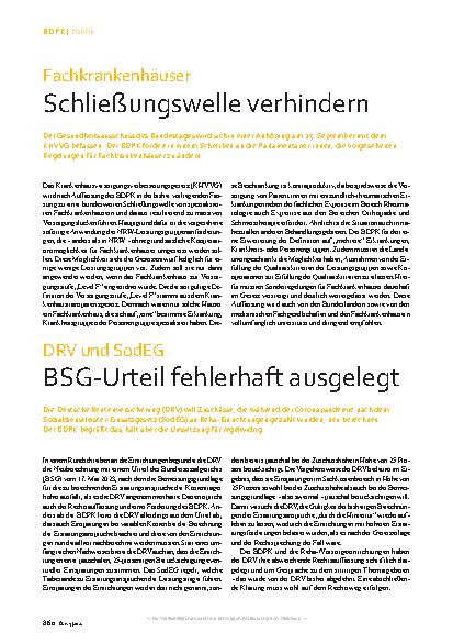 Vorschauseite 4: Nachrichten, Positionen, Berichte