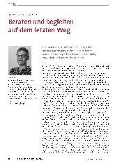 Vorschauseite 1: Beraten und begleiten auf dem letzten Weg
