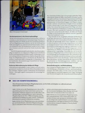 Vorschauseite 3: Mit Potenzial: Katastrophenpflege in Deutschland