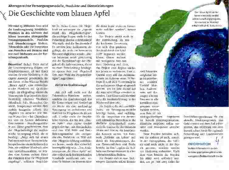 Vorschauseite 1: Die Geschichte vom blauen Apfel