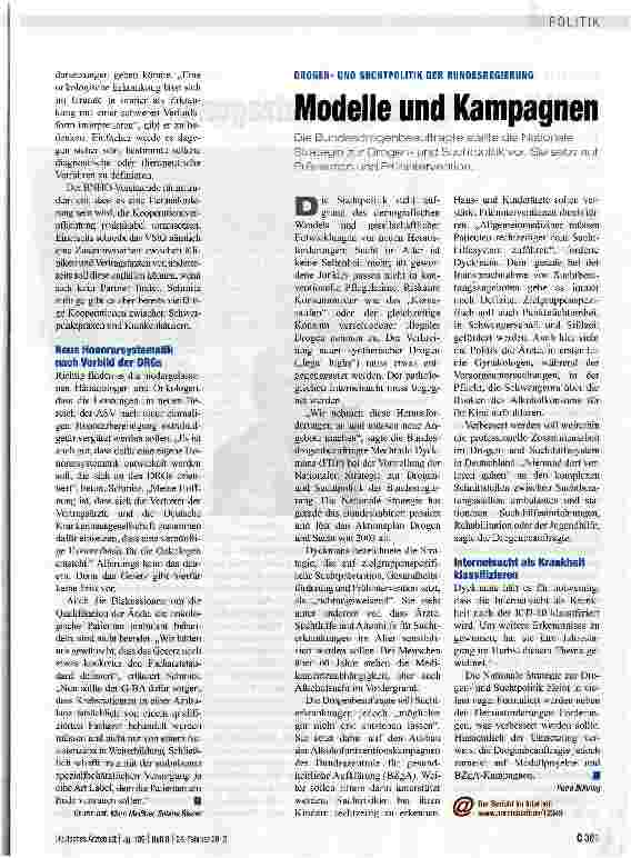 Vorschauseite 1: Modelle und Kampagnen
