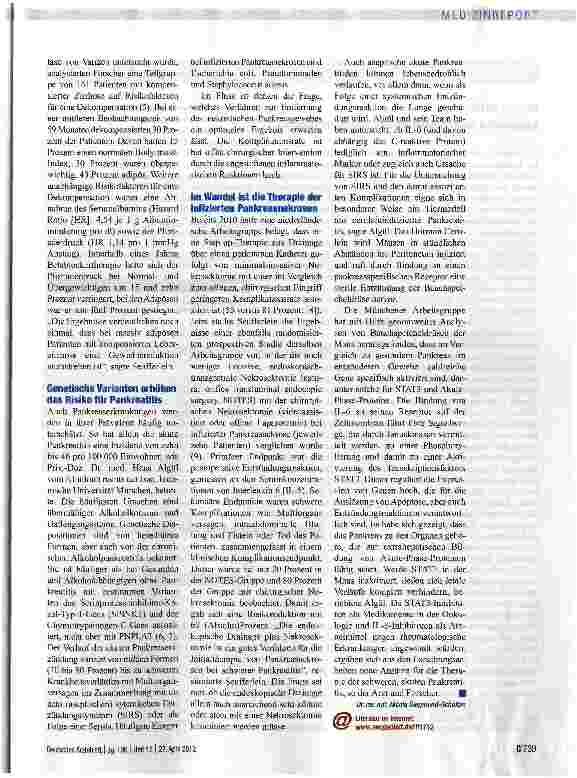 Vorschauseite 2: Wie sich Therapien fortentwickeln