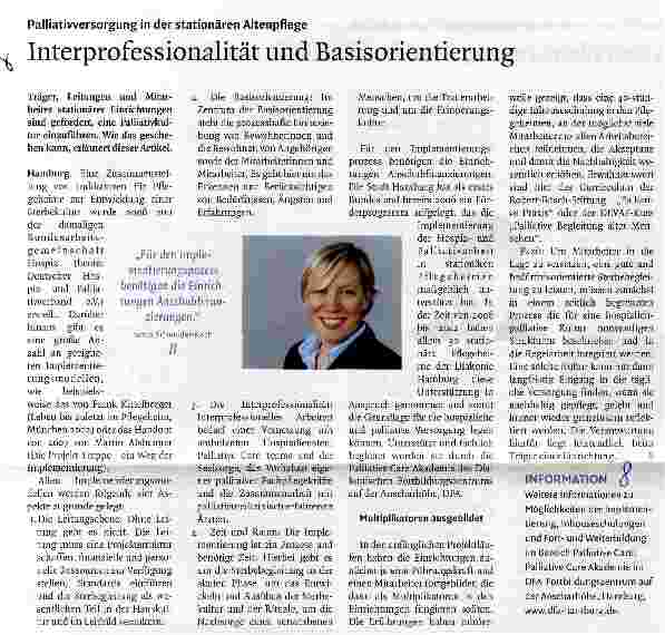 Vorschauseite 1: Interprofessionalität und Basisorientierung