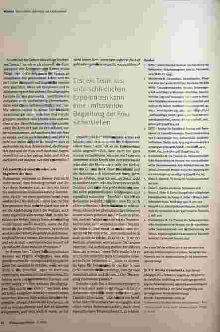 Vorschauseite 3: Berufliche Identität von Hebammen - Teil 1: »Wissen wir noch, wer wir sind?«