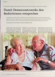 Vorschauseite 1: Damit Demenznetzwerke den Bedürfnissen entsprechen.