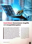 Vorschauseite 1: Corrected: Hard Attack: Ransomware-Angriffe mit Lösegeldübergaben