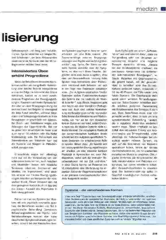 Vorschauseite 2: Verhängnisvolle Spezialisierung