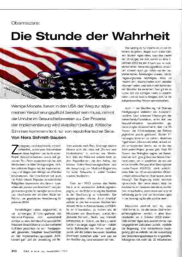 Vorschauseite 1: Die Stunde der Wahrheit