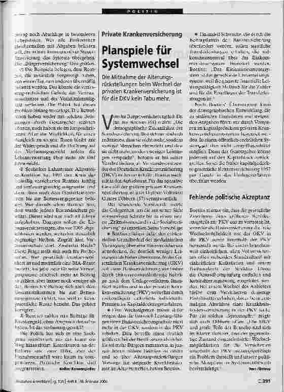 Vorschauseite 2: Rentner sehen sich als Reformopfer
