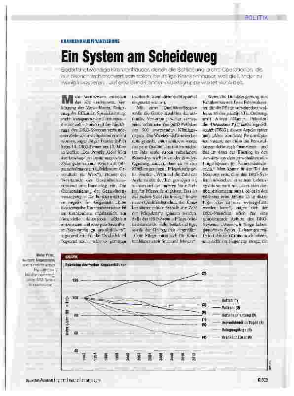Vorschauseite 1: Ein System am Scheideweg