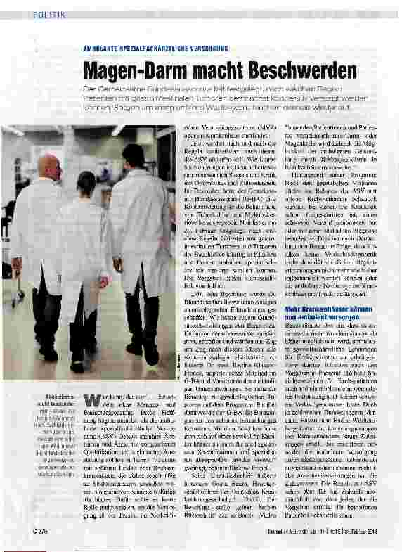 Vorschauseite 1: Magen-Darm macht Beschwerden