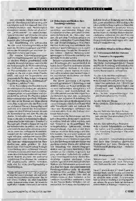 Vorschauseite 3: Forschung mit Minderjährigen