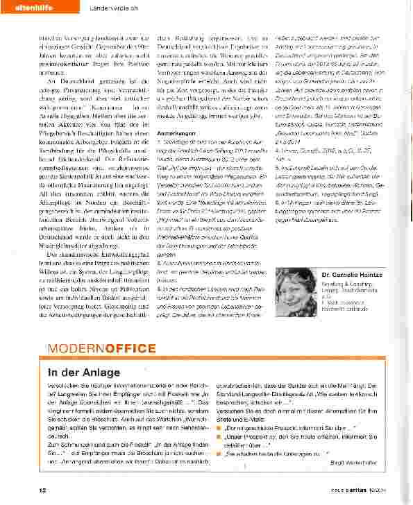 Vorschauseite 4: Individuell angepasst und auskömmlich finanziert