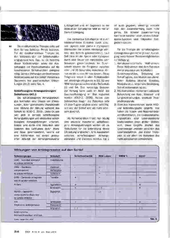 Vorschauseite 5: Schlafstörungen bei psychiatrischen Erkrankungen