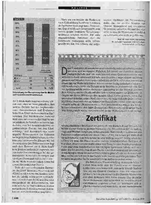 Vorschauseite 2: Heftige Kritik der teilnehmenden Ärzte
