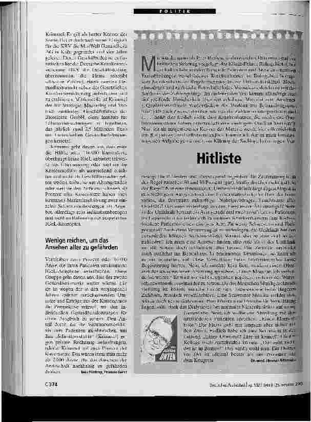 Vorschauseite 4: Ausfransungen eines grauen MarktesIndividuelle Gesundheitsleistungen