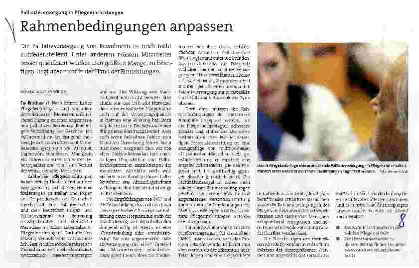 Vorschauseite 1: Rahmenbedingungen anpassen