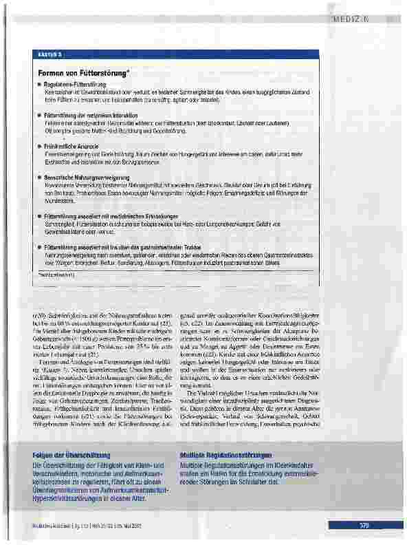 Vorschauseite 5: Psychische Störungen in der frühen Kindheit