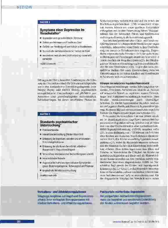 Vorschauseite 6: Psychische Störungen in der frühen Kindheit