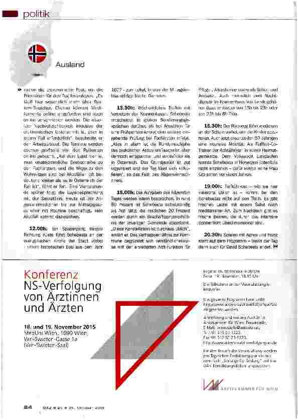 Vorschauseite 3: Unser Arzt in Norwegen