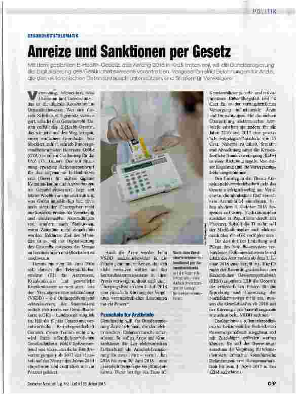 Vorschauseite 1: Anreize und Sanktionen per Gesetz