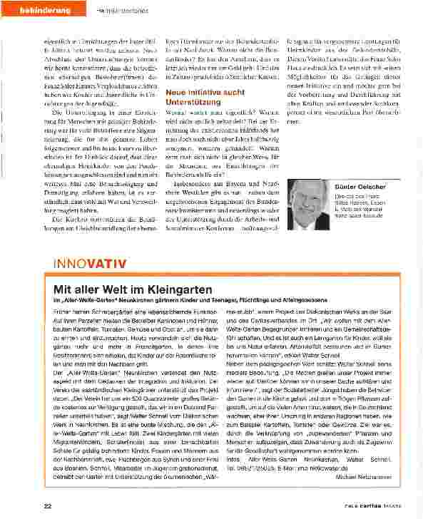 Vorschauseite 4: „Vergessene frühere Heimkinder in der Behindertenhilfe