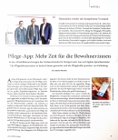 Vorschauseite 1: Pflege-App: Mehr Zeit für die Bewohnerinnen