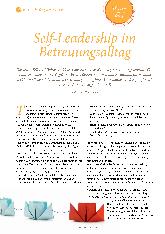 Vorschauseite 1: Self-Leadership im Betreuungsalltag