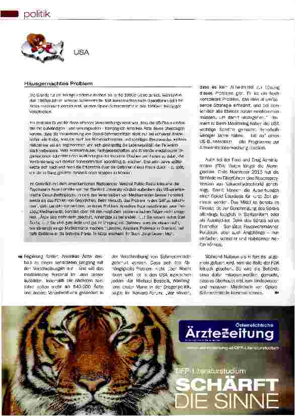 Vorschauseite 3: Abhängig von Schmerzmitteln