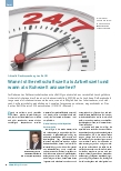Vorschauseite 1: Wann ist Bereitschaftszeit als Arbeitszeit und wann als Ruhezeit anzusehen?