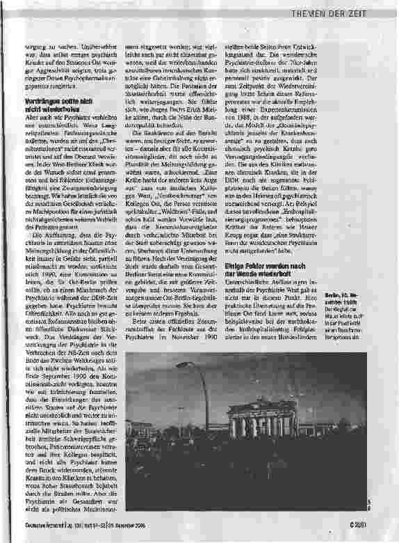 Vorschauseite 2: Psychiatrie braucht Öffentlichkeit