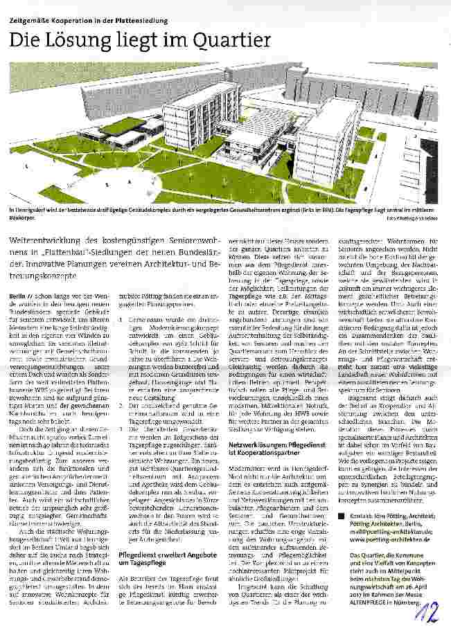 Vorschauseite 1: Die Lösung liegt im Quartier