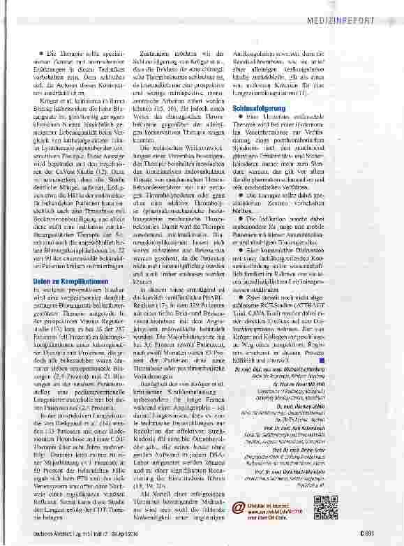 Vorschauseite 2: Effektiv, sicher und leitliniengerecht bei richtiger Indikationsstellung