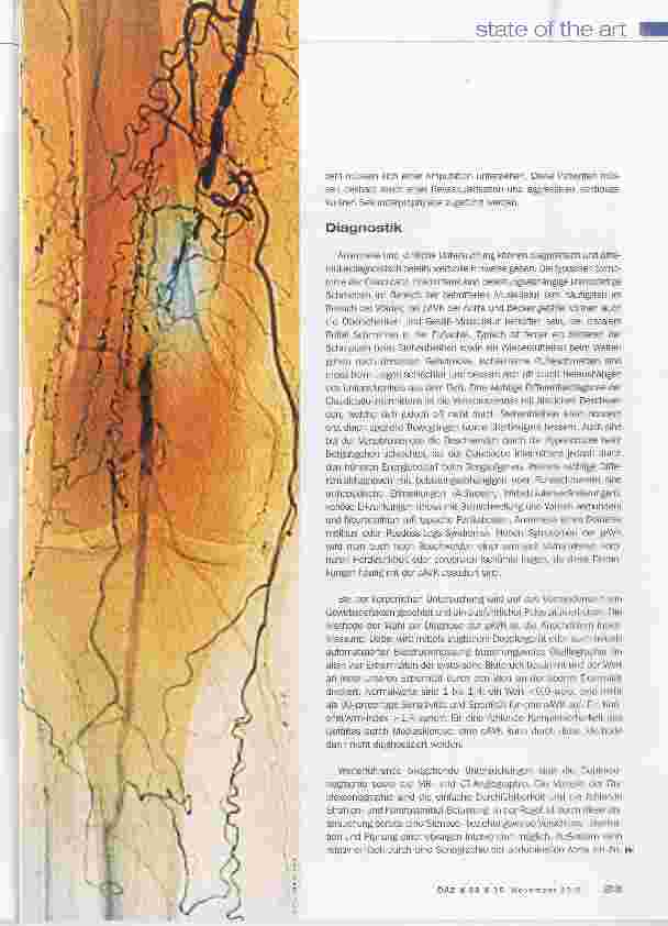 Vorschauseite 2: Peripherie arterielle Verschlußfunktion