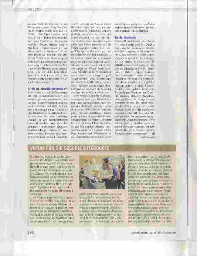 Vorschauseite 2: Zwischen Ökonomie und Qualität