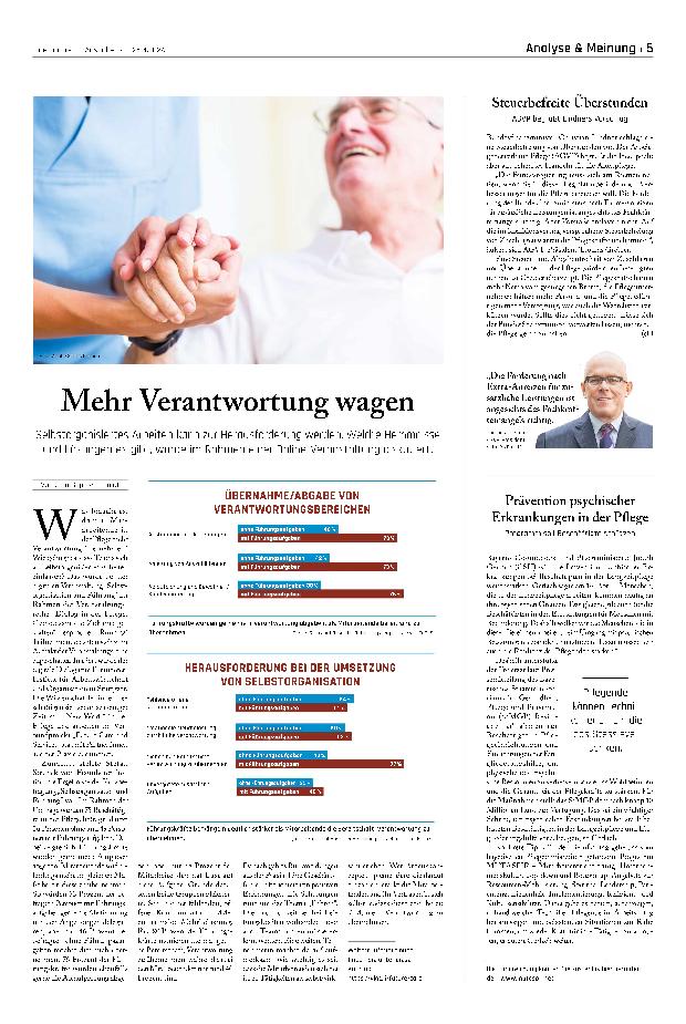 Vorschauseite 1: Mehr Verantwortung wagen