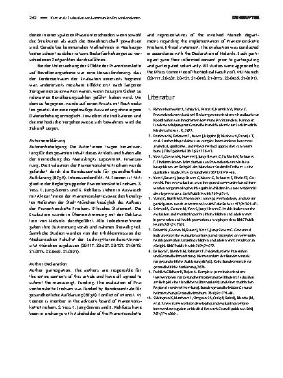 Vorschauseite 4: Evaluation von kommunalen Präventionsketten: Das Beispiel München-Freiham