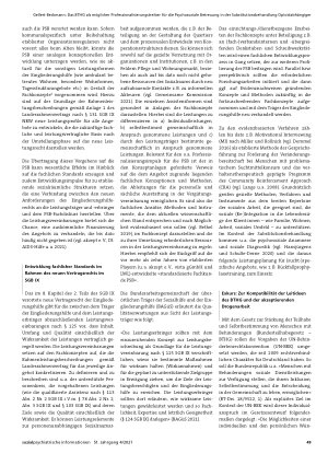 Vorschauseite 2: Das Bundesteilhabegesetz als möglicher Professionalisierungstreiber für die Psychosoziale Betreuung in der Substitutionsbehandlung Opioidabhängiger (PSB)