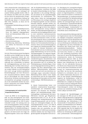 Vorschauseite 3: Das Bundesteilhabegesetz als möglicher Professionalisierungstreiber für die Psychosoziale Betreuung in der Substitutionsbehandlung Opioidabhängiger (PSB)