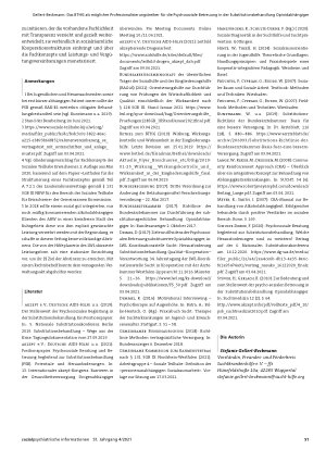 Vorschauseite 4: Das Bundesteilhabegesetz als möglicher Professionalisierungstreiber für die Psychosoziale Betreuung in der Substitutionsbehandlung Opioidabhängiger (PSB)
