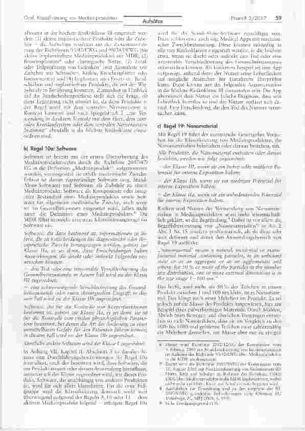 Vorschauseite 3: Revision des europäischen Rechtsrahmens für Medizinprodukte: Einfluss auf die Klassifizierung von Medizinprodukten