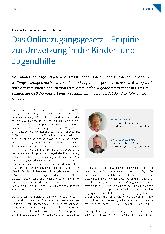 Vorschauseite 1: Das Onlinezugangsgesetz – Empirie zur Umsetzung in der Kinderund Jugendhilfe