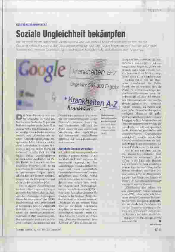 Vorschauseite 1: Soziale Ungleichheit bekämpfen