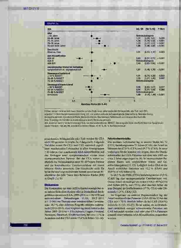 Vorschauseite 4: Therapie extrakranieller Carotisstenosen