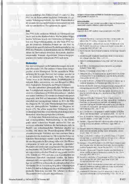Vorschauseite 5: Diagnostik bei unklarer Heiserkeit - Bildgebung von Stimmlippenschwingungen
