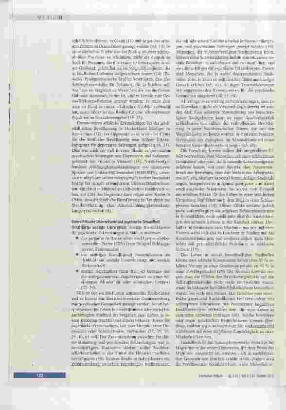 Vorschauseite 2: Risiko für psychische Erkrankungen in Städten