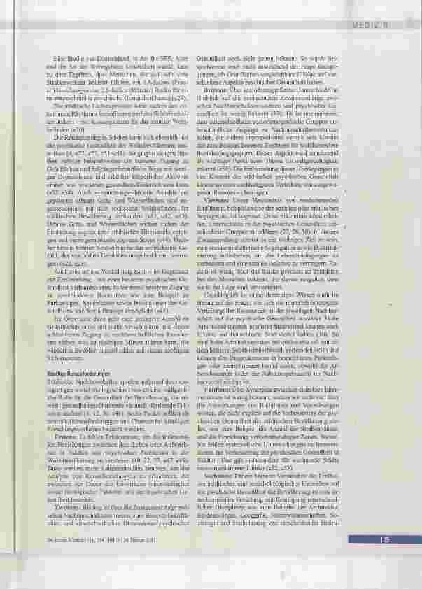Vorschauseite 5: Risiko für psychische Erkrankungen in Städten