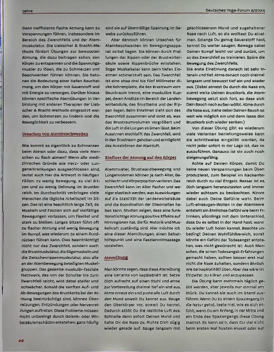 Vorschauseite 3: Prana - Der Atem des Lebens